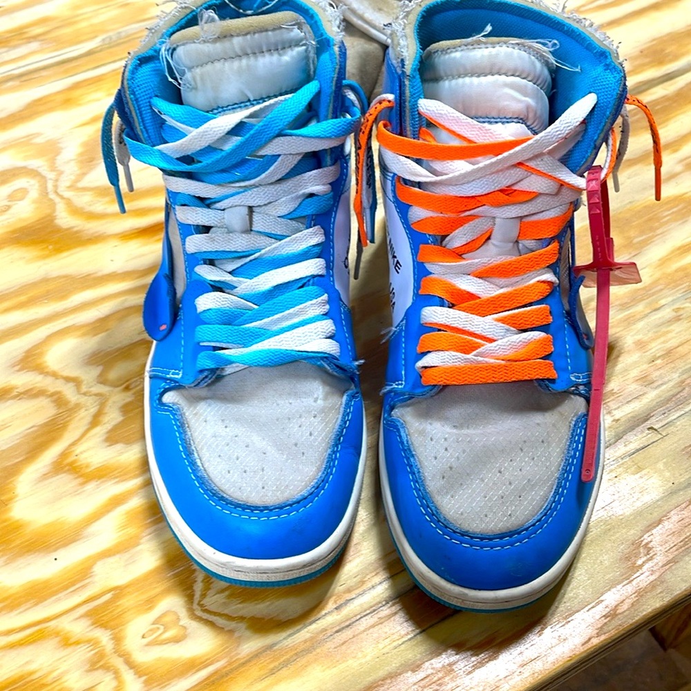 Off-White retro 1’s university blue